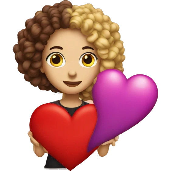 heart with singer k emoji