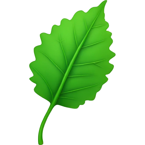Green leaf emoji