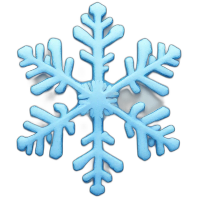 snowflake emoji
