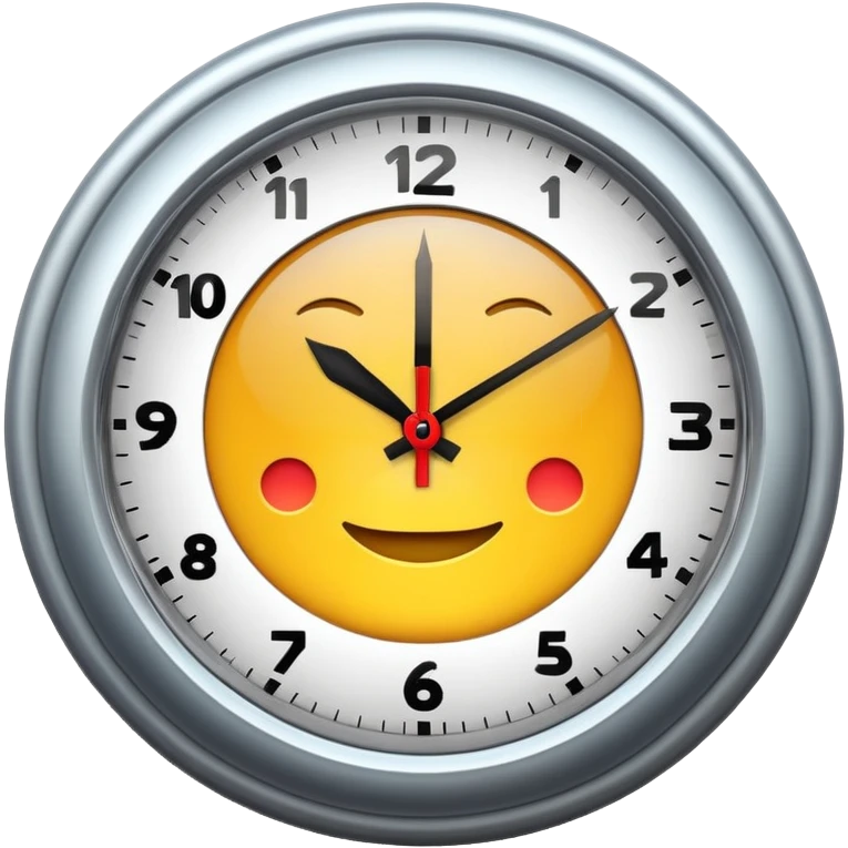 a clock emoji