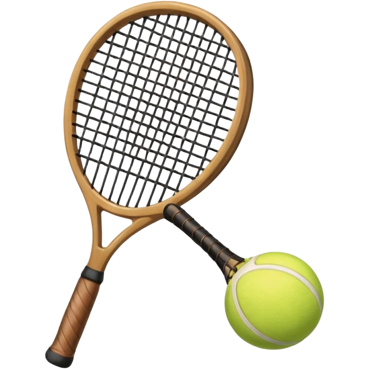 Racket and ball emoji