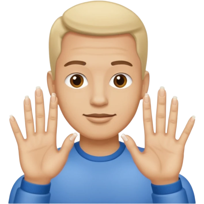 fingernails man emoji