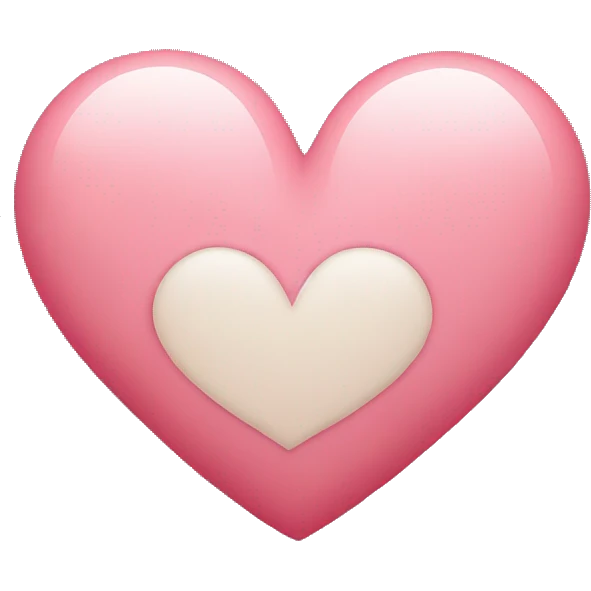 Heart soft emoji