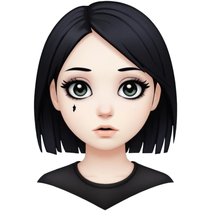 Emo girl emoji