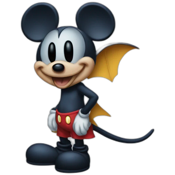 Draemon Mickey Mouse emoji