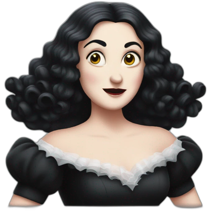 merlina addams dancing emoji