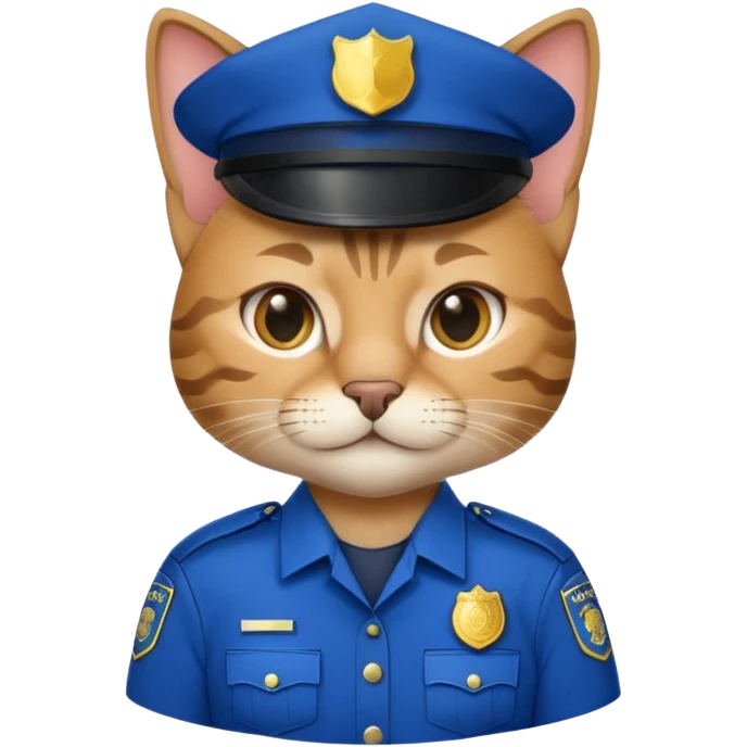 Police Cat emoji