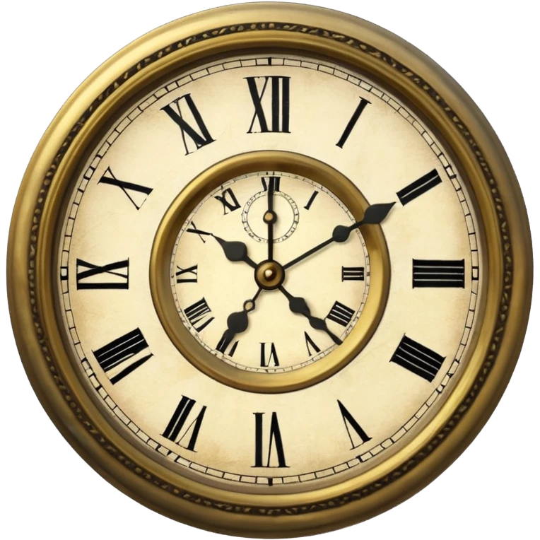 Old Clock emoji