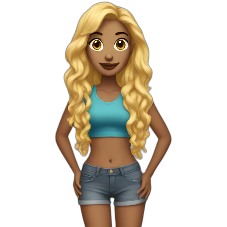 hot girl emoji