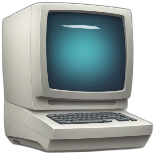 sad computer emoji