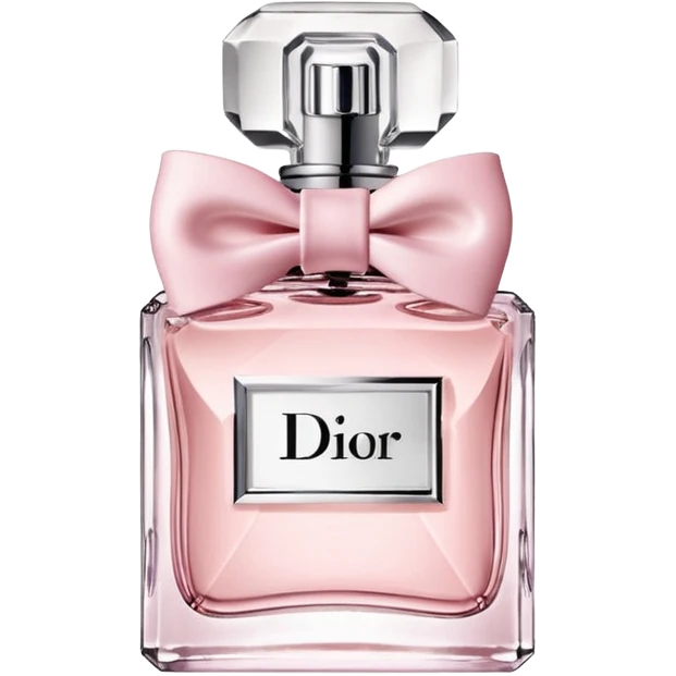 Pastel pink miss dior perfume  emoji