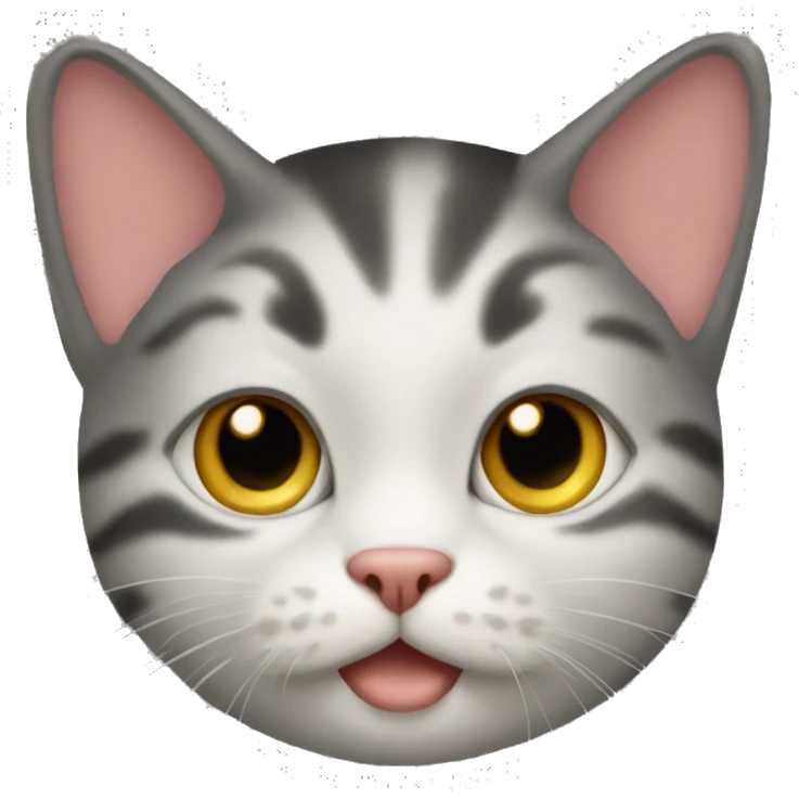 Un gatito gordito emoji