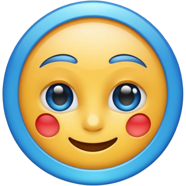 Verificación azul emoji