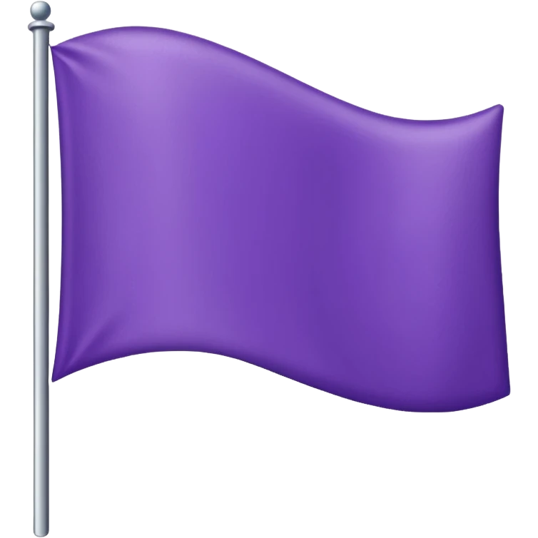 plain purple Flag emoji