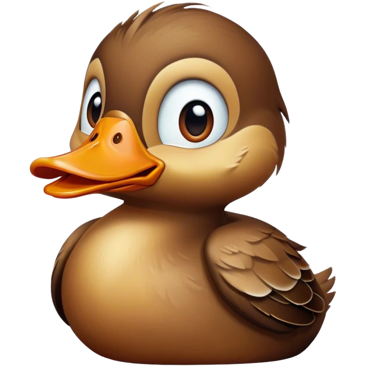 a duck crying in the corner  emoji