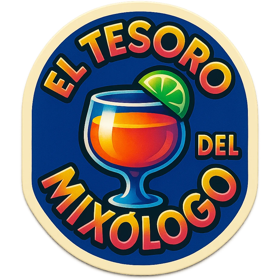 A sticker of El Tesoro del Mixólogo emoji