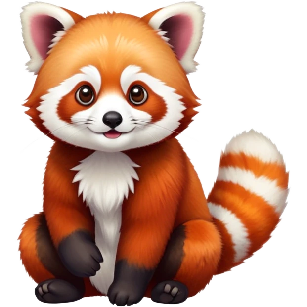 Red panda emoji