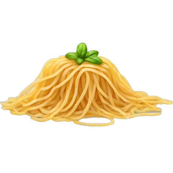 raw spaghetti emoji