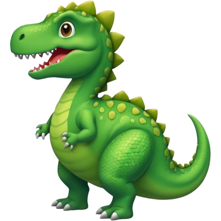 Pregnant dinosaur emoji
