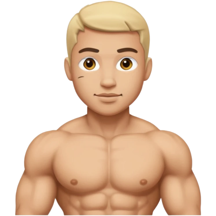 Tizio nudo emoji