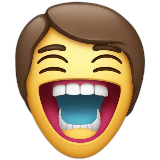 mouth with open zip emoji