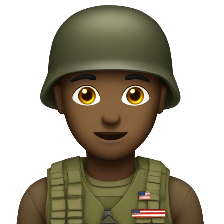 Soldier emoji