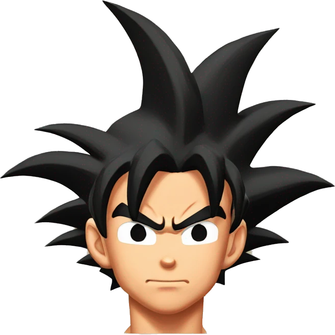 Goku from dragon ball z  emoji
