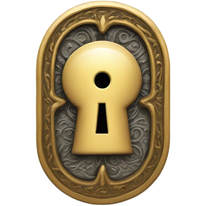 The keyhole
 emoji