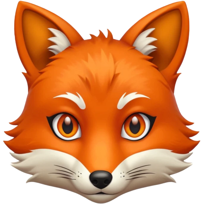 Evil fox emoji