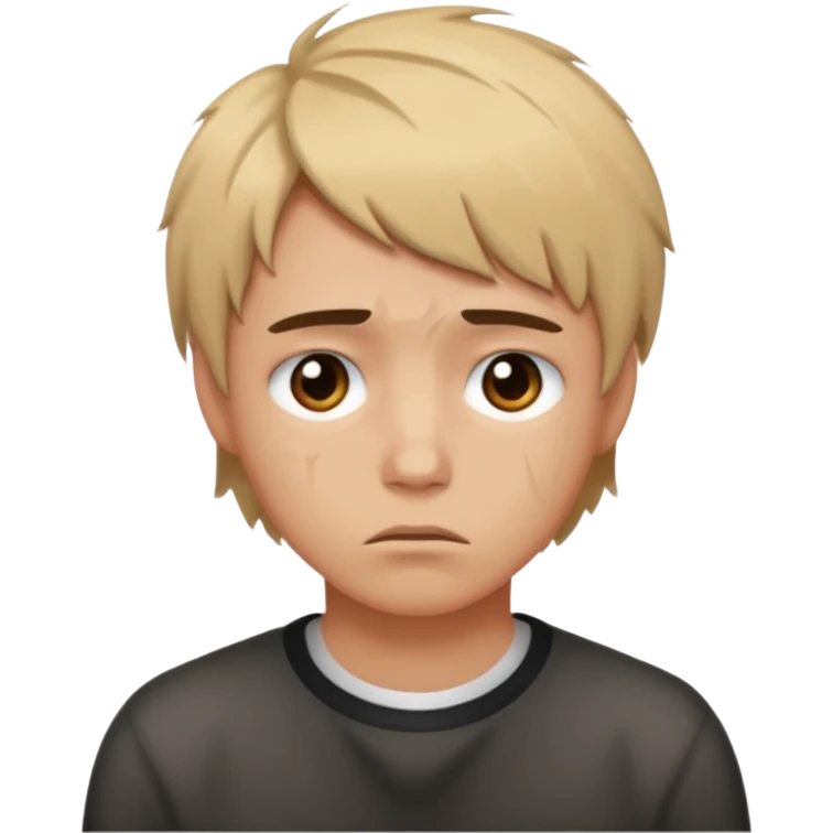 sad  because new cuthair emoji