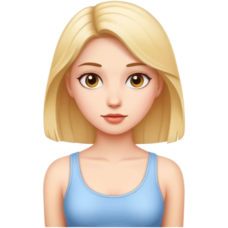 Naked perfect body girl emoji