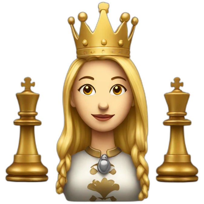 queen chess piece emoji