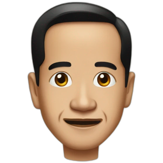 jokowi in chinese style emoji