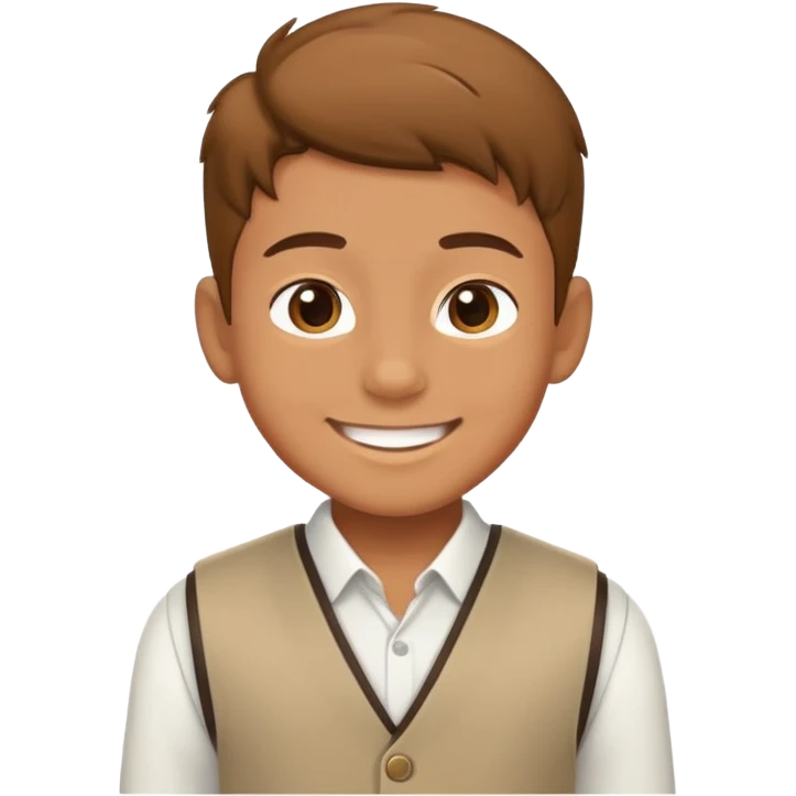 A boy who try to rizz emoji