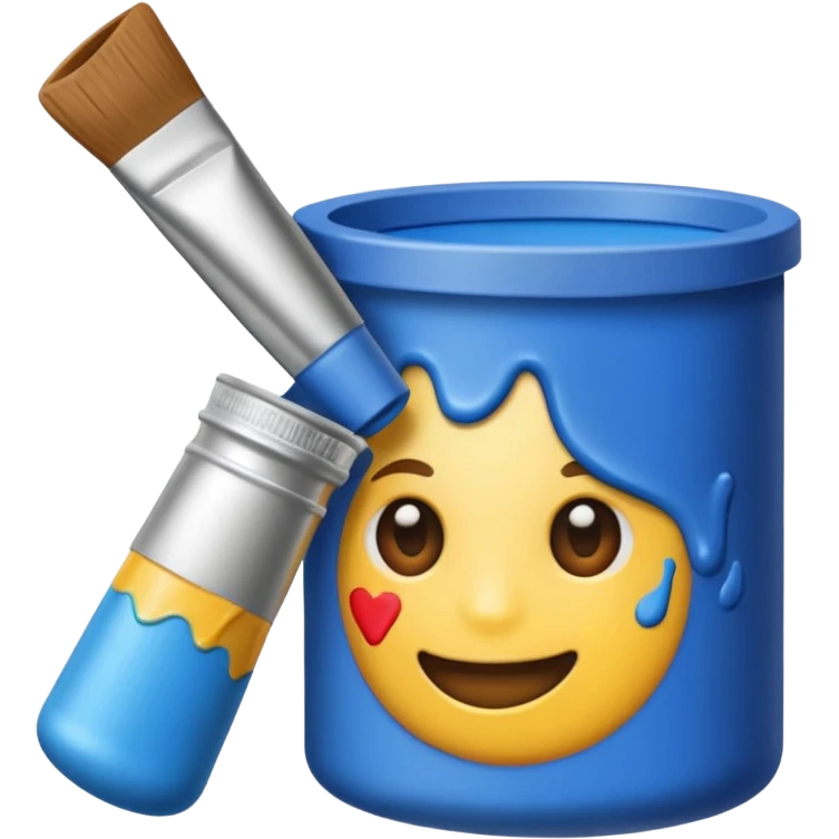 artist paint tube  emoji