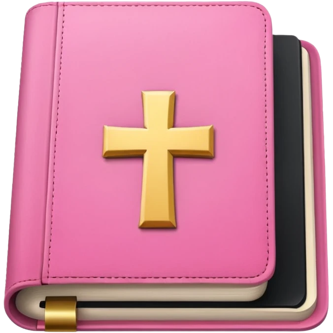 cute pink bible emoji