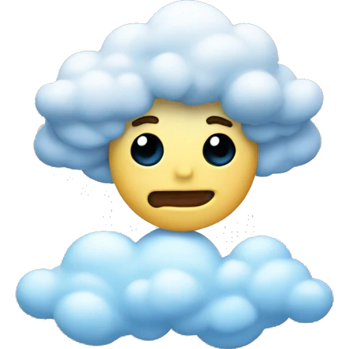 Nubes emoji