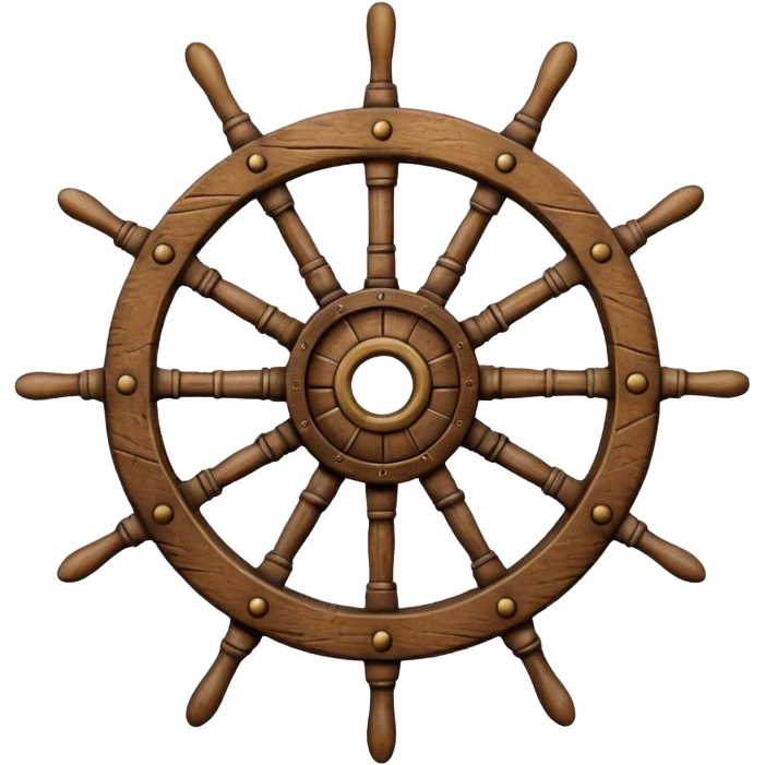 ship wheel emoji