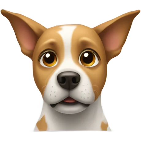 Dog flying on an airplane  emoji