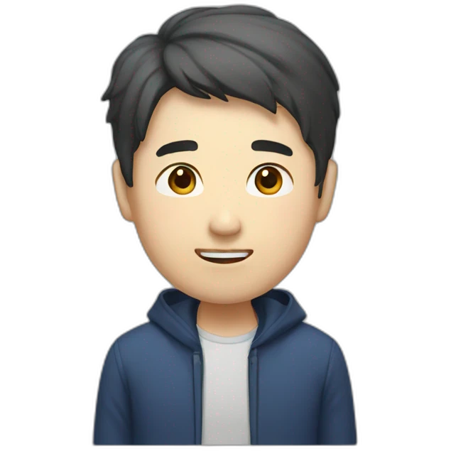 Korean English Man emoji