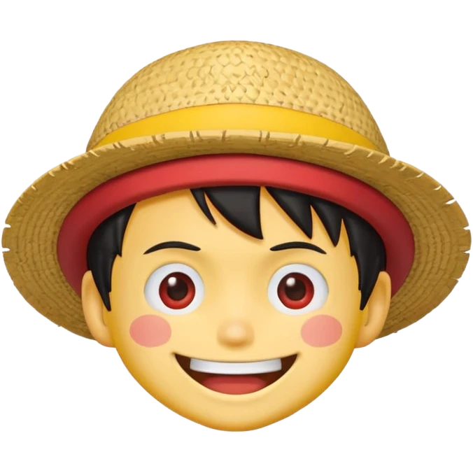Create luffy emojis emoji