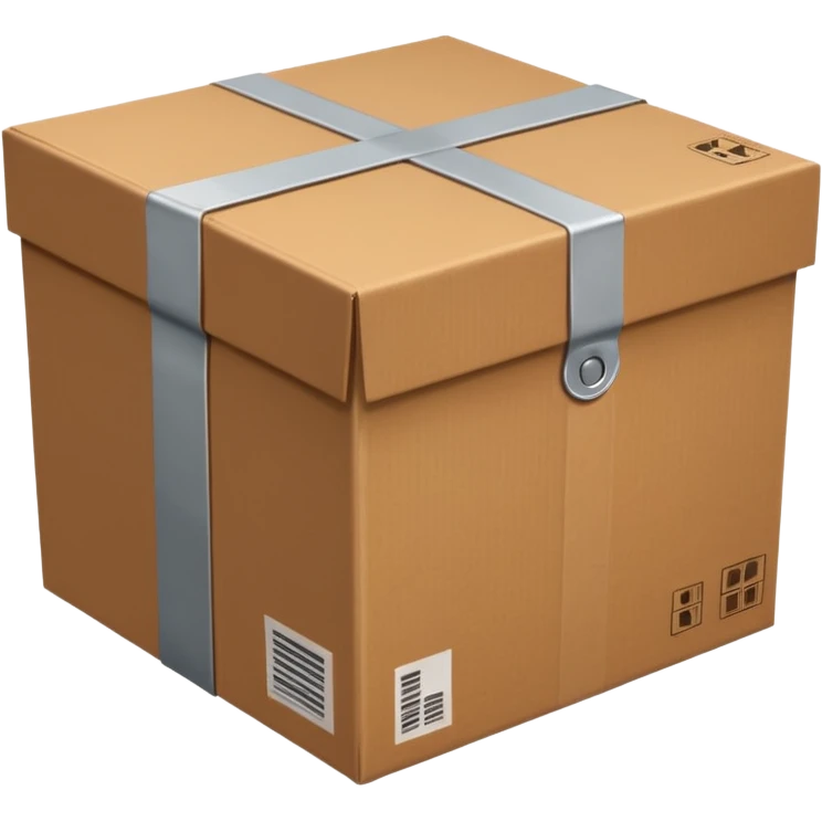 make delivery box  emoji