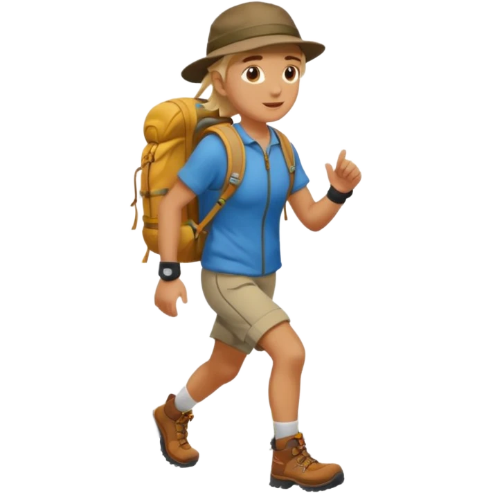 Jakobsweg runner emoji