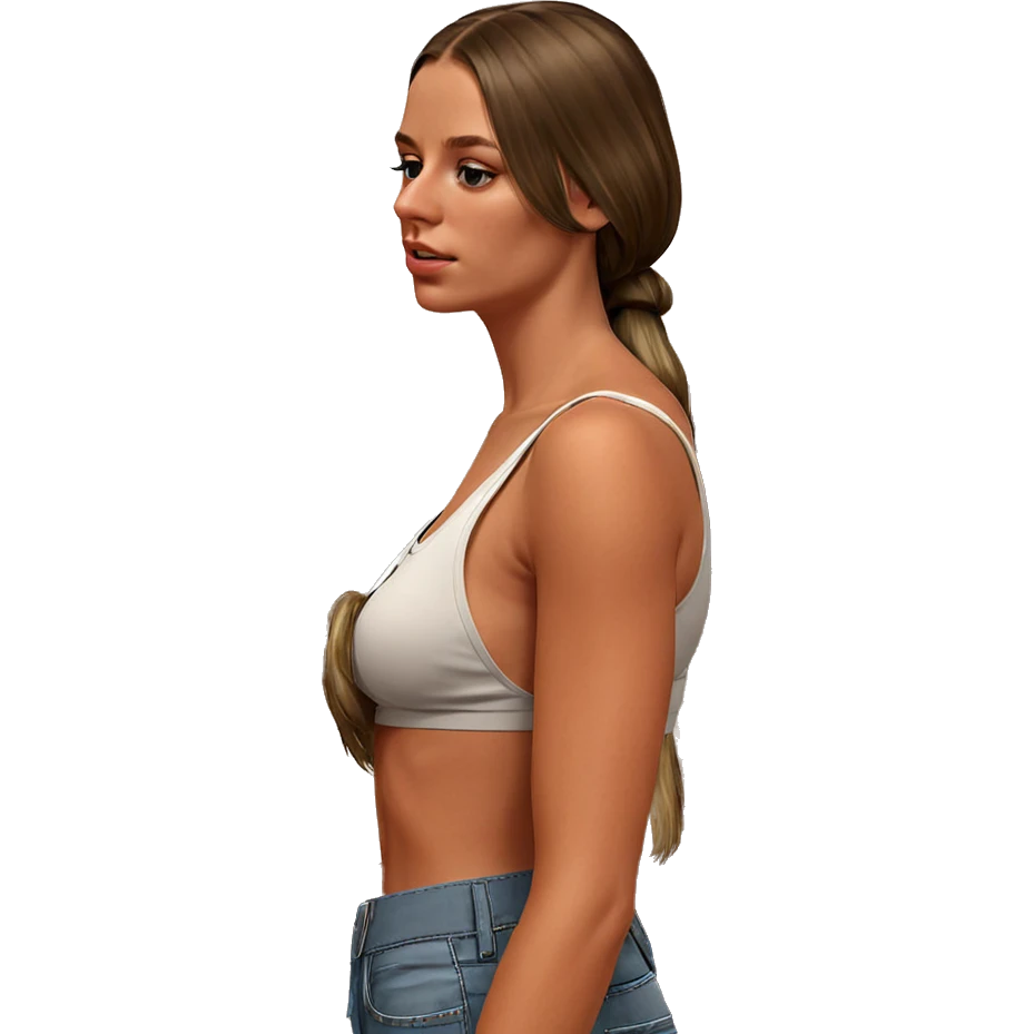 casual indoor fashion model emoji