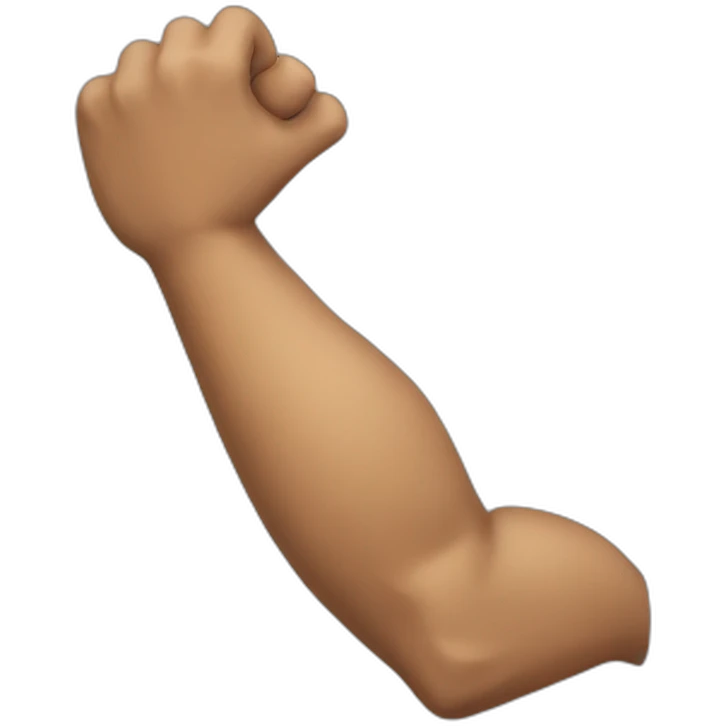 Big arm emoji