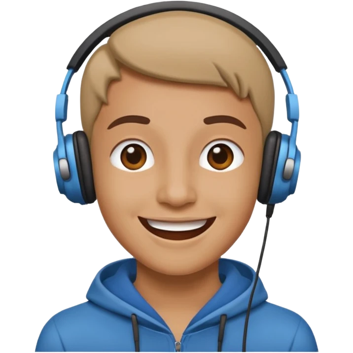 Escuchar música emoji