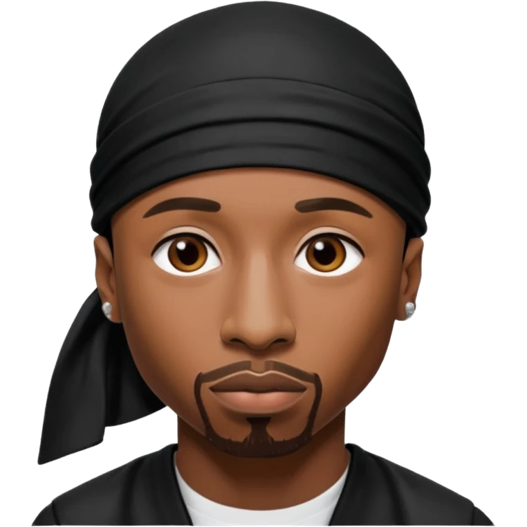 2Pac only face and durage emoji