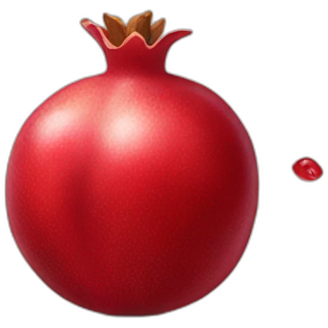 juicy pomegranate emoji emoji