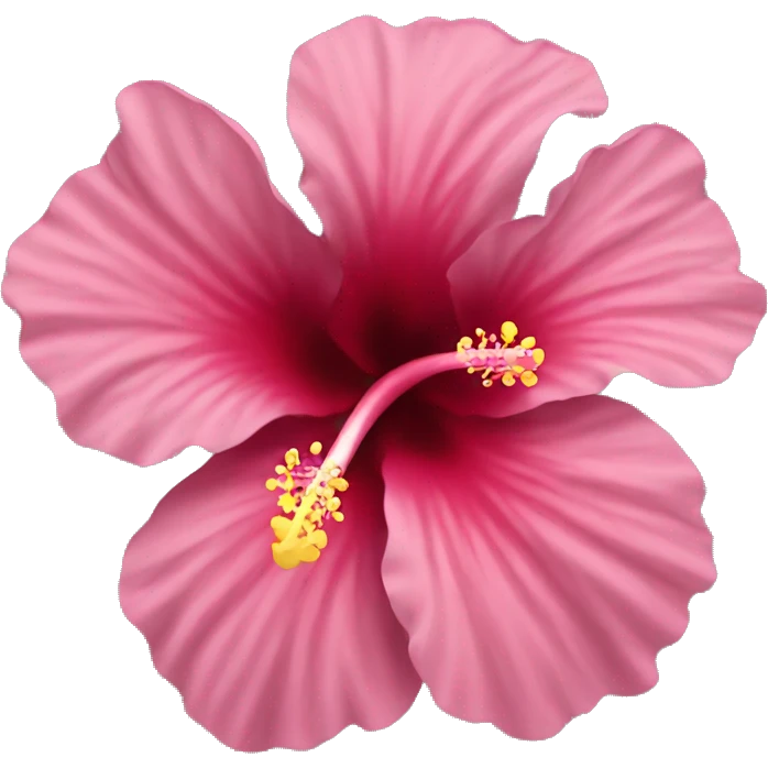 Hibiscus flower  emoji