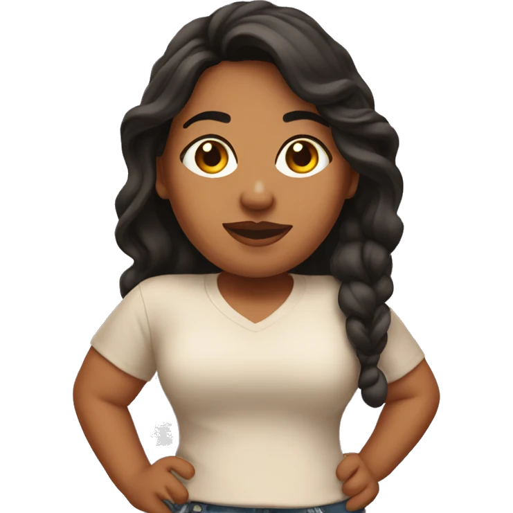 big  latina emoji